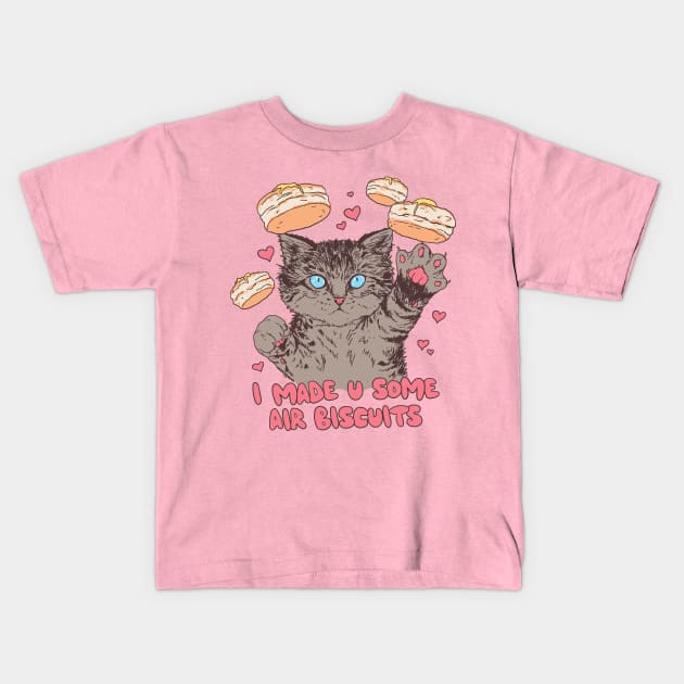 Air Biscuits Kids T-Shirt by Hillary White Rabbit